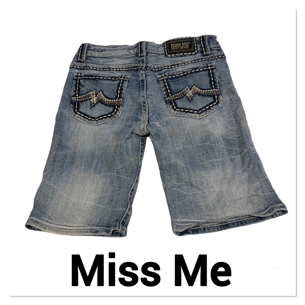 MISS ME Boyfriend Fit Bermuda Shorts size 28